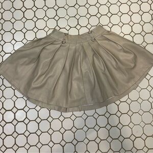 Forever 21 Tan Skater Skirt
